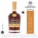 Ron Añejo CARUPANO Solera Centenaria Reserva 21 Privada Botella 750ml