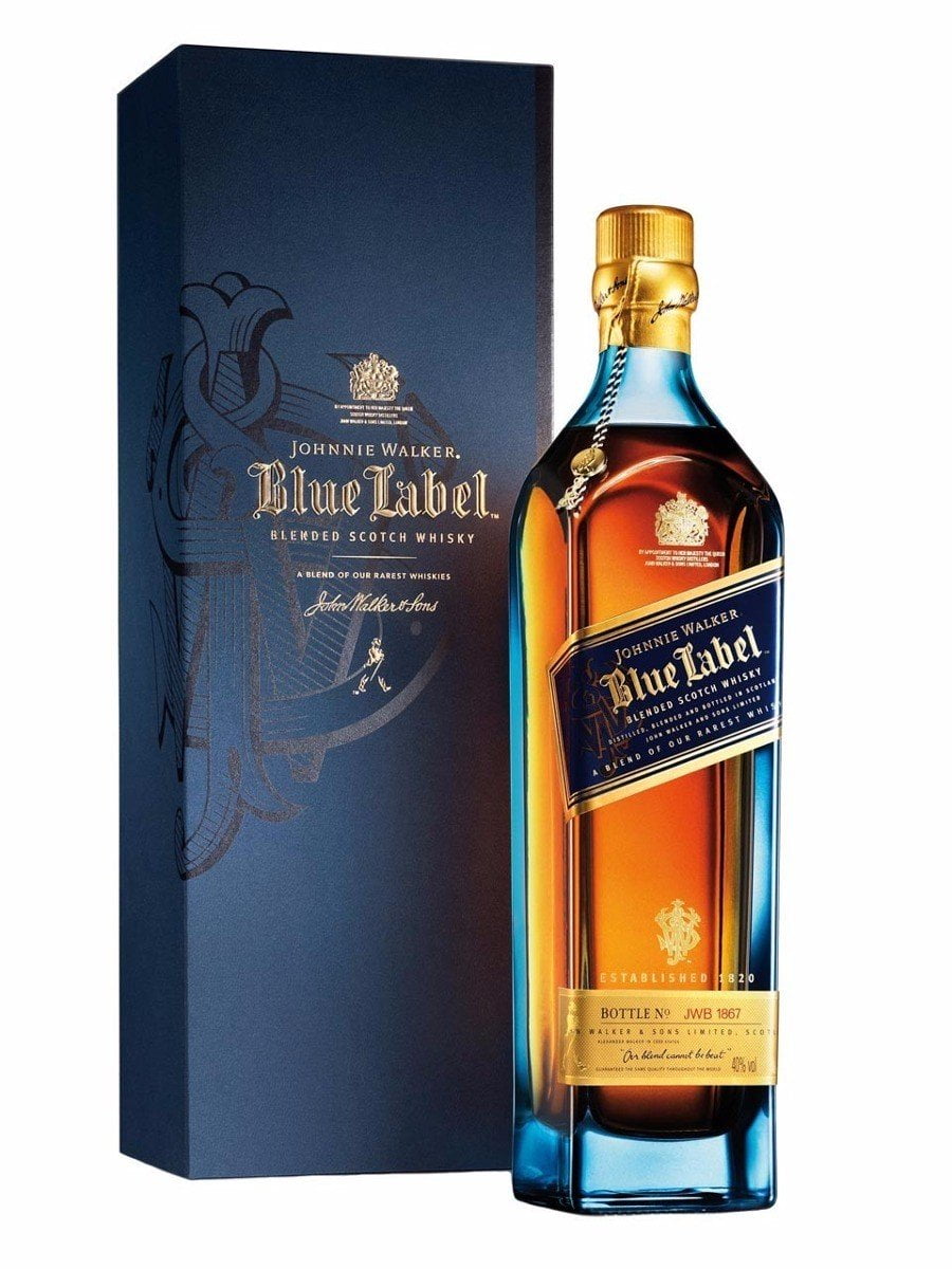 AA-01 WHISKY JOHNNIE WALKER BLUE LABEL 1L - Imagen 1