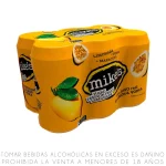 Sixpack Bebida Mike's Hard Lemonade Maracuyá Lata 355ml